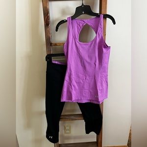 Under Armour workout outfit!
